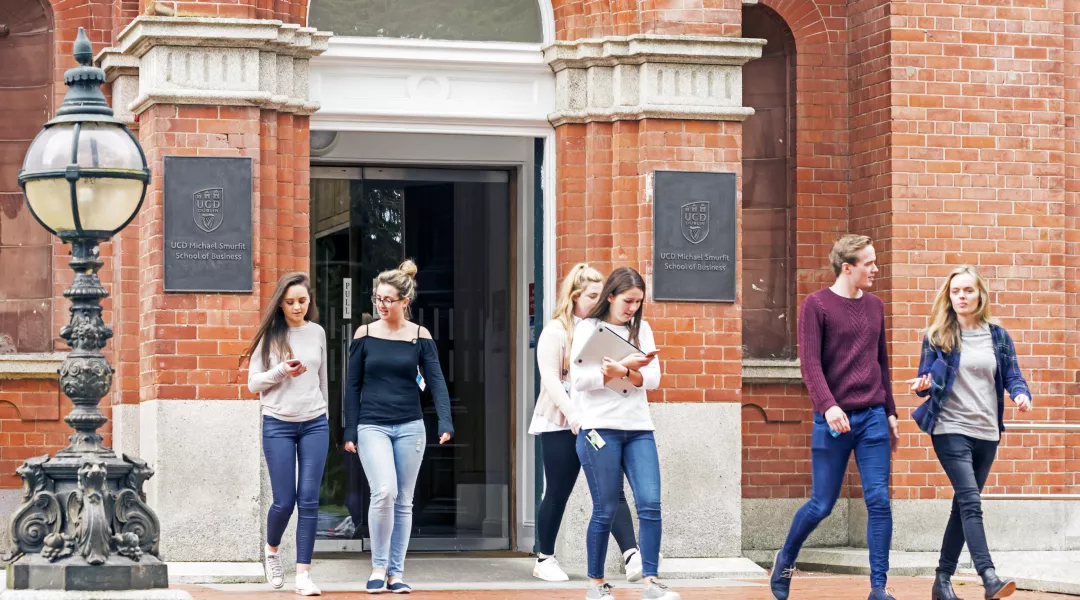 Advance your leadership career with a Business Masters from UCD Smurfit School